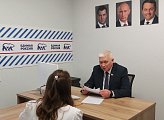 Уважаемые земляки, сегодня провел очередной прием избирателей в Штабе общественной поддержки "Единой России"