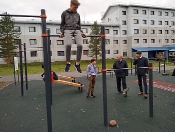 Василий Омельчук посетил в Алакуртти ряд объектов благоустройства