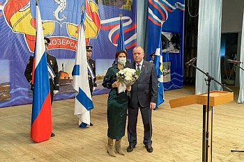 Глава регионального парламента Сергей Дубовой принял участие в торжествах, посвященных Дню города Заозерск