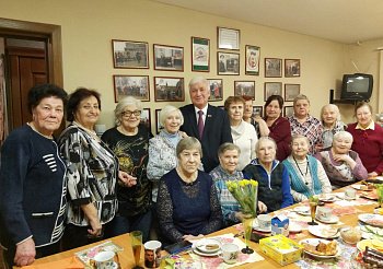 Уважаемые земляки, сегодня состоялась очередная встреча в Совете ветеранов Первомайского округа