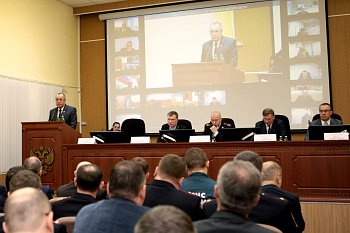 В областном центре прошло расширенное заседание Коллегии Управления МВД России по Мурманской области