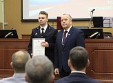 Сергей Дубовой поздравил сотрудников регионального управления МВД России  с профессиональным праздником