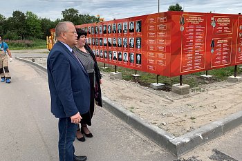 Аллею памяти "Благодарные потомки"в Ура-Губе благоустроят