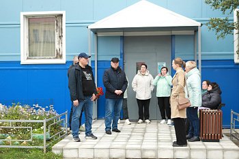 Сергей Дубовой ознакомился с ходом реализации проекта "Инициативы двора" в ЗАТО Александровск