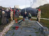 В поселках Лиинахамари и Печенге прошли мероприятия, посвященные 75-летию освобождения от немецко-фашитских захватчиков 