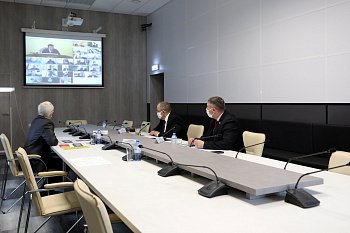 Владимир Мищенко  принял участи в заседании регионального Правительства