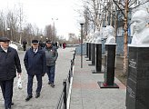 В Мурманске на Аллее писателей открыт мемориальный бюст краеведу Кольского Заполярья Михаилу Орешете