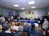 Председатель областной Думы Сергей Дубовой поздравил с наступающим профессиональным праздником коллектив автобазы 