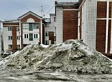 Роман Пономарев направил запросы, связанные с очередным складированием снежных масс во дворах