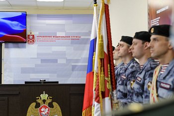 Председатель областной Думы Сергей Дубовой: "Служба в Росгвардии требует личного мужества и безупречности"