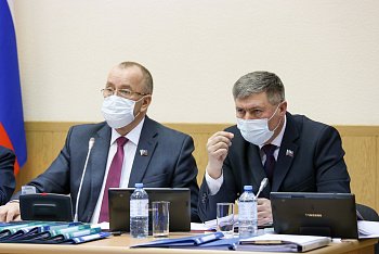 Владимир Мищенко принял участие в заседании областной Думы