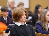 В областной Думе в рамках Всероссийской акции "Мы – граждане России!" юным северянам вручили их  первые паспорта