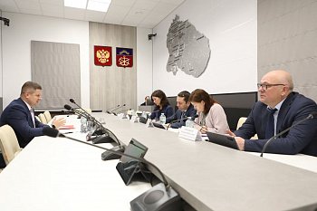 Станислав Гонтарь принял участие в рабочей встрече с Губернатором области Андреем Чибисом