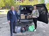 Александр Богович принял участие в доставке адресной гуманитарной помощи.