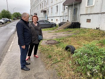 Спикер областной Думы Сергей Дубовой проверил выполнение своих поручений в Гаджиево