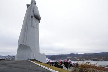 В Мурманске отметили 74-ую годовщину разгрома немецко-фашистских войск в Советском Заполярье