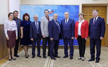 В областной Думе состоялась встреча с делегацией Союза писателей России