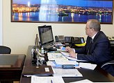 Председатель Думы Сергей Дубовой принял участие в заседании Правительства Мурманской области, которое прошло в режиме видеоконференции