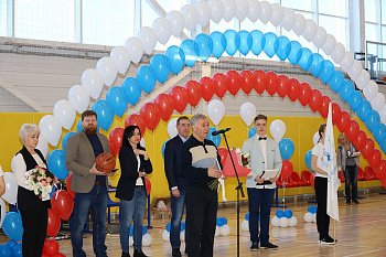 Василий Омельчук принял участие в торжественной церемонии открытия ФОКа в городе Полярные Зори