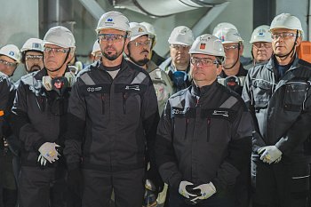 В Мончегорске на площадке Кольской ГМК запустили новое отделение пылеулавливания