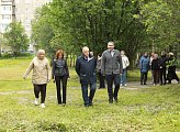 Сергей Дубовой посетил обновленную комнату боевой славы в школе № 20 Мурманска