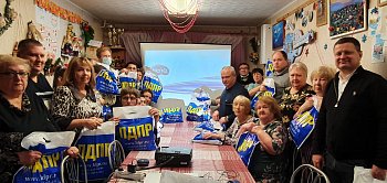 Станислав Гонтарь поздравил клуб молодых инвалидов «Валентина плюс» с 20-летием