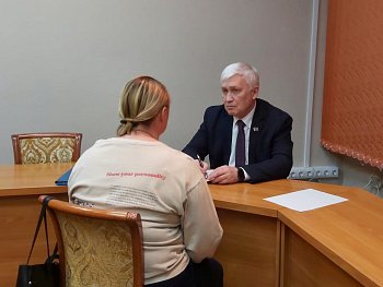 Уважаемые земляки, 29 января в здании Управления Первомайского административного округа города Мурманска провел очередной прием избирателей