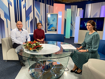 Депутат Мурманской областной Думы Александр Богович принял участие в съёмках телевизионной программы «Утро на Варничной».