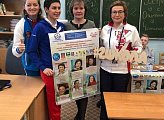 Лариса Круглова  и команда #олимпийскиелегенды# провели встречу с учениками школы № 2 города Кировска 
