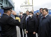 В Мурманске ошвартовался новый атомный ледокол "Арктика" 