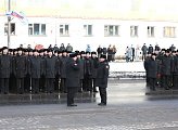 В Заозерске почтили память экипажа атомной подводной лодки "Комсомолец"