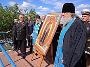 Храму города воинской славы Полярный передана икона Божией Матери