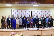 Глава регионального парламента Сергей Дубовой  поздравил депутатов Кольского района с началом работы