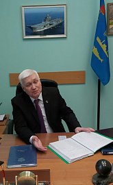 Состоялась рабочая встреча с председателем Совета некоммерческого фонда "Щит" Гурылёвым Геннадием Александровичем