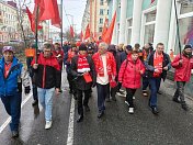 Фракция КПРФ в Мурманской областной Думе приняла участие в праздновании 1 мая