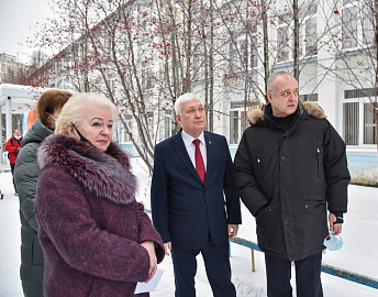 Посещение МБОУ "Кадетская школа города Мурманска"