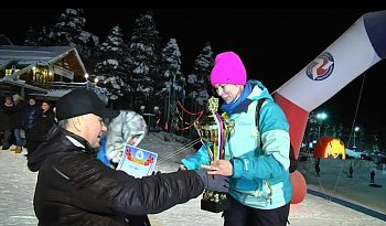 Василий Омельчук наградил победителей соревнований на горе Салма
