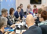 Роман Пономарев совместно с другими лидерами ОНФ принял участие во встрече с врио губернатора Мурманской области Андреем Чибисом