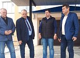 Спикер областной Думы Сергей Дубовой проконтролировал ход строительных работ в образовательных учреждениях ЗАТО Видяево