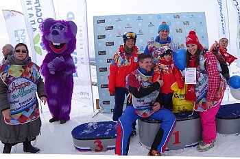 В Кировске прошли соревнования по горнолыжному спорту по программе «Лыжи мечты» 