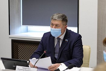 Владимир Мищенко провел заседание комитета областной Думы по законодательству, государственному строительству и местному самоуправлению