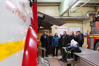 Депутаты областной Думы посетили объекты системы безопасности региона