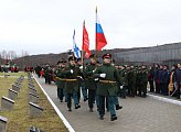 В Долине Славы состоялась церемония захоронения останков советских воинов, погибших в годы Великой Отечественной войны