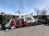 В поселке Шонгуй после реконструкции открылся мемориальный комплекс