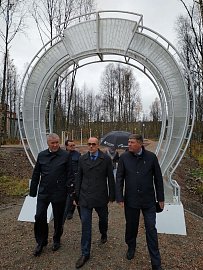 В Ковдоре с рабочим визитом побывали Владимир Мищенко и Василий Омельчук