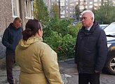 Уважаемые земляки, 9 сентября провел встречи с коллективом Кадетской школы города Мурманска и жителями микрорайона по улице Баумана дома № 32