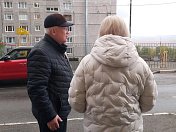  Уважаемые земляки, 15 сентября встретился с жителями дома № 32 на улице Достоевского