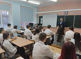 Александр Богович принял участие в проведении профориентационного занятия «Россия в развитии: было, стало, будет».