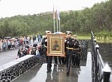 Жители Мурманской области почтили память экипажа  атомной подводной лодки "Курск"