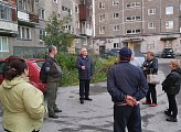 Уважаемые земляки, 9 сентября провел встречи с коллективом Кадетской школы города Мурманска и жителями микрорайона по улице Баумана дома № 32